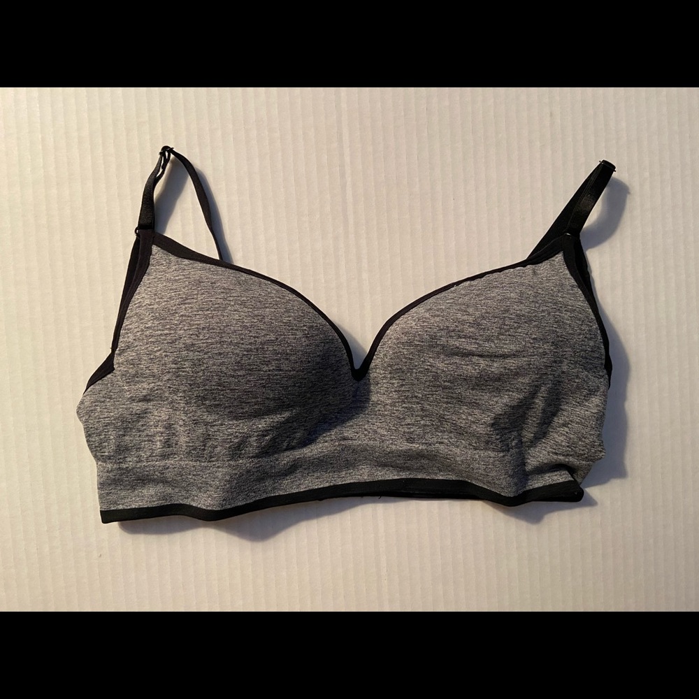 Gray Sports Bra Size XL